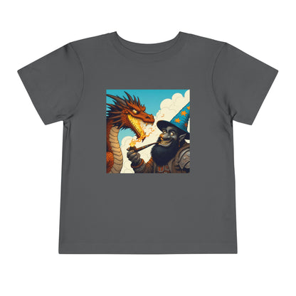 T-Shirt | Toddler Tee | Short Sleeve | High Fantasy | Dragon Duel | Goblin