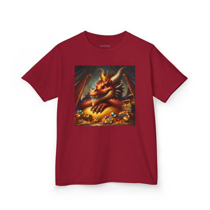 T-Shirt | Koszulka dziecięca | Ciężka bawełna | Nordycka Mitologia | Fafnir | Smok