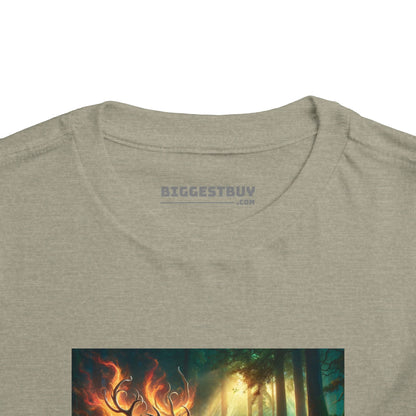 T-Shirt | Toddler Tee | Short Sleeve | Mystical Kirin | Forest Spirit Deer