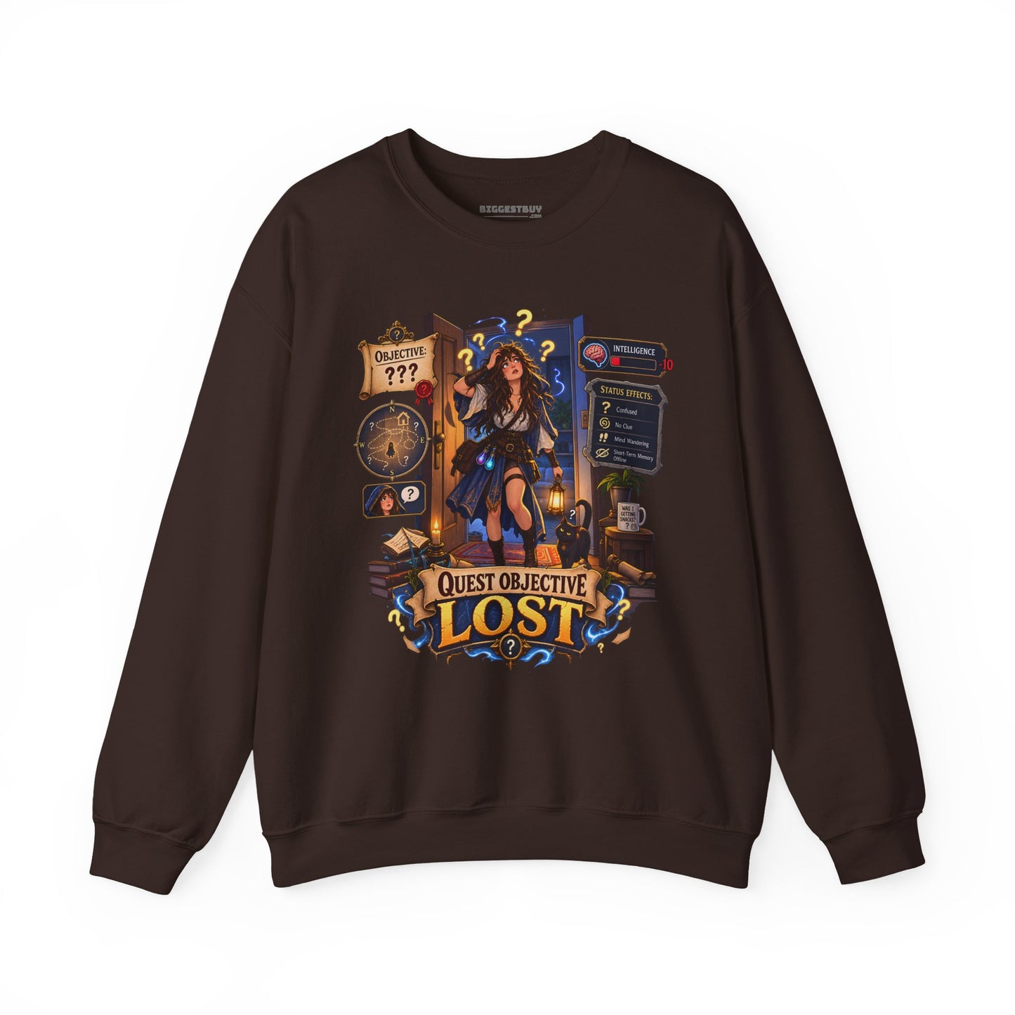 Quest Lost - Crewneck Sweatshirt