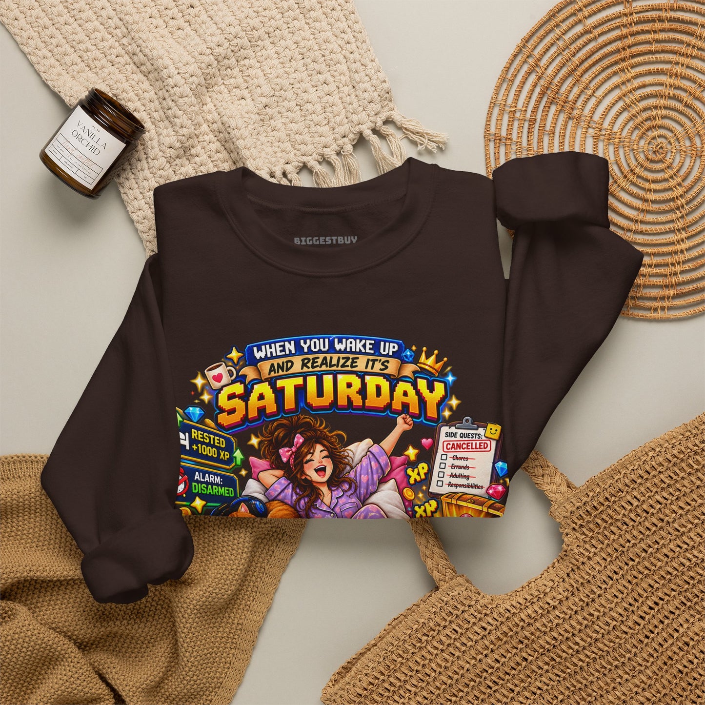 Pajama Party - Crewneck Sweatshirt