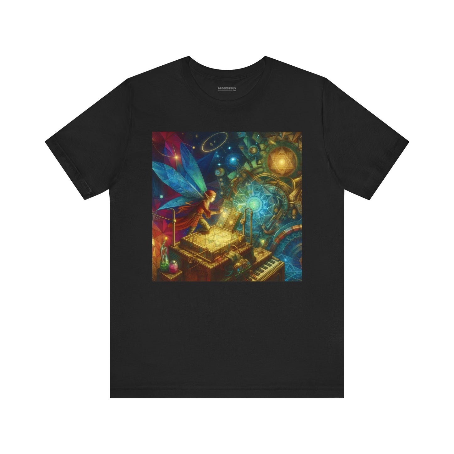 Tişört | Unisex | Jarse Tişört | Kısa Kollu | Elemental Fantezi | Silfler | Peri