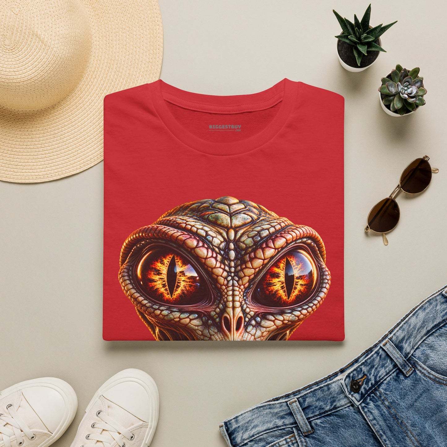 Alien Gaze - Softstyle T-Shirt