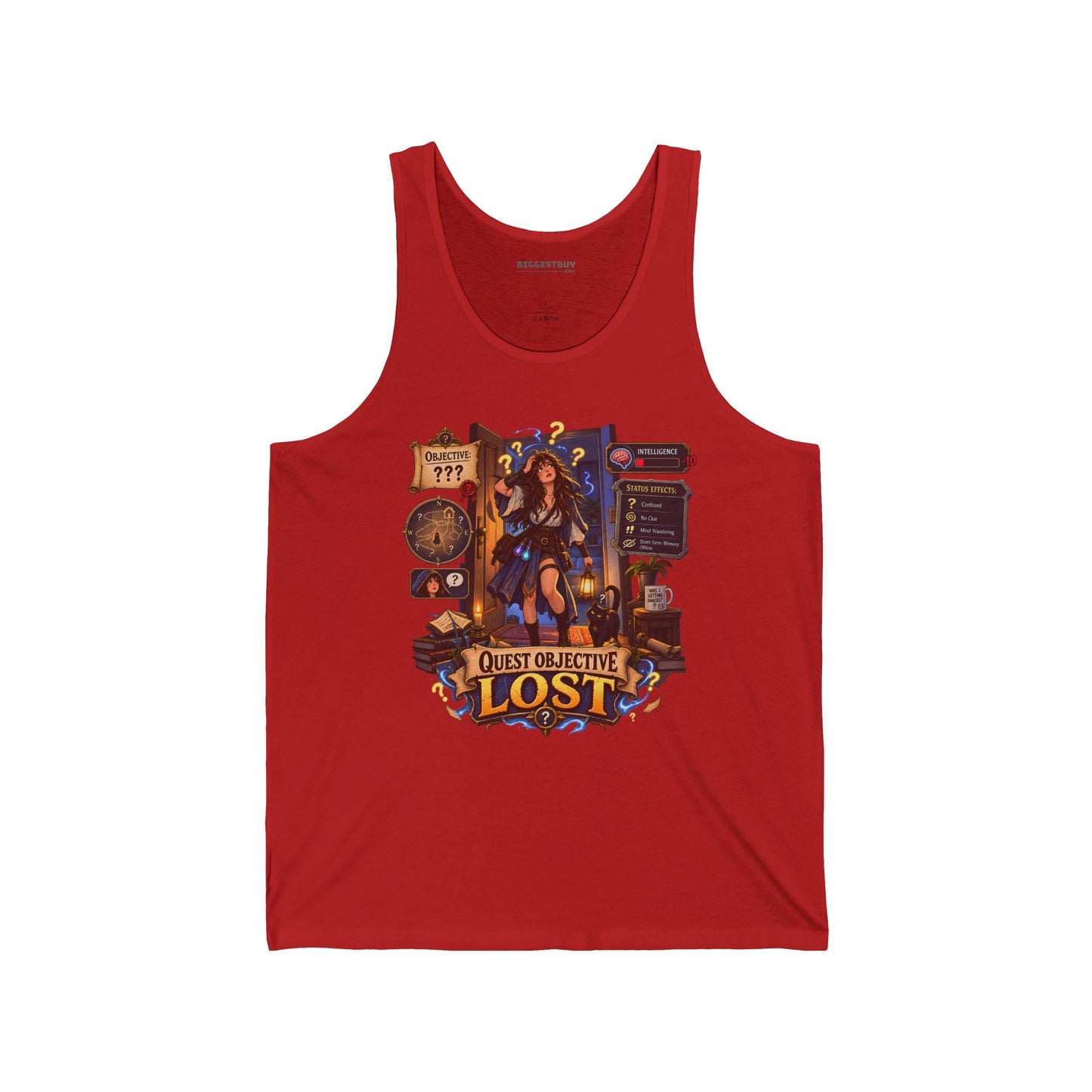 Quest Lost - Jersey Tank Top