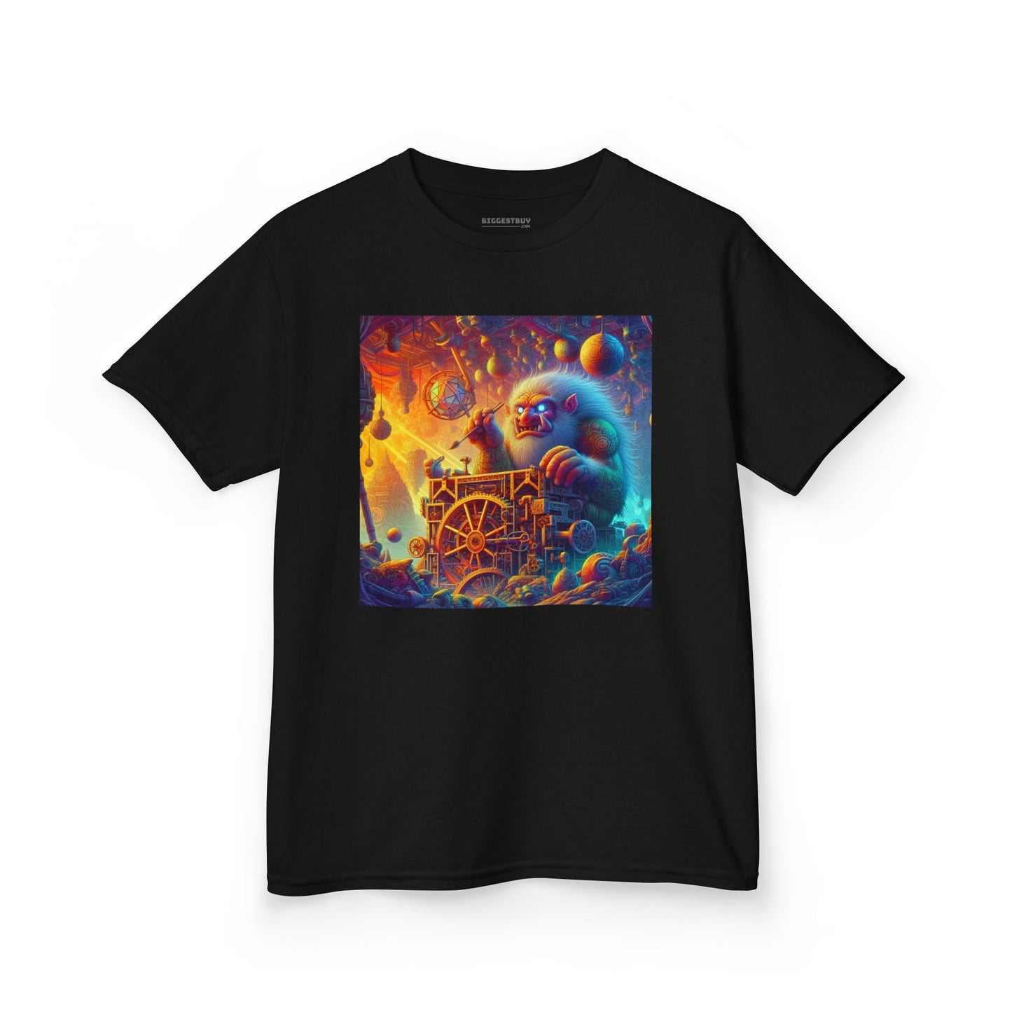 T-Shirt | Koszulka dziecięca | Ciężka bawełna | Mitologia Arktyczna | Mechanik Lodu