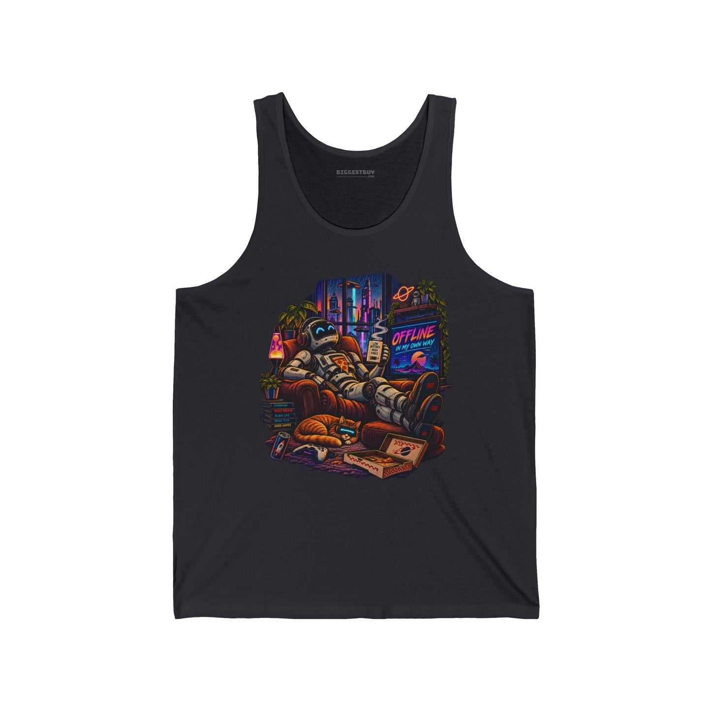 Offline Orbit - Jersey Tank Top