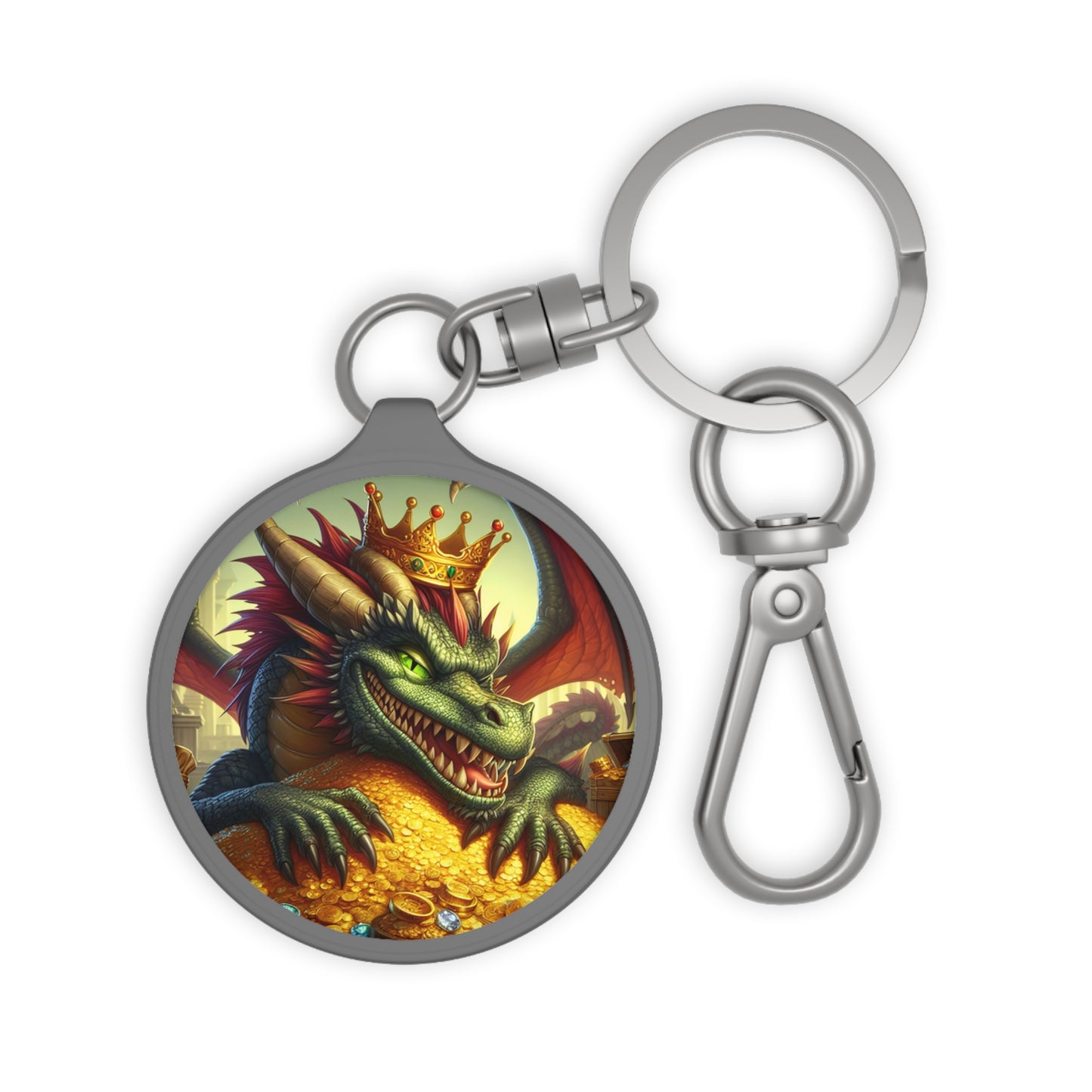 Round Keychain