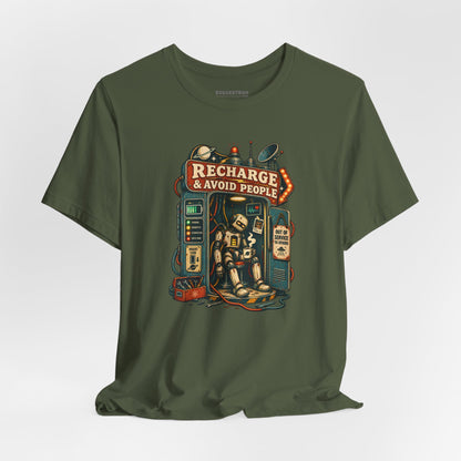 Social Recharge - Classic Jersey Tee