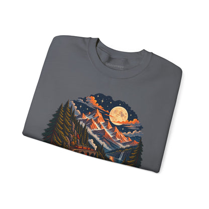 Midnight Rails - Crewneck Sweatshirt