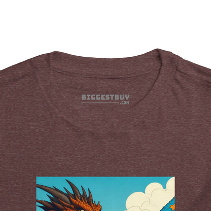 T-Shirt | Toddler Tee | Short Sleeve | High Fantasy | Dragon Duel | Goblin