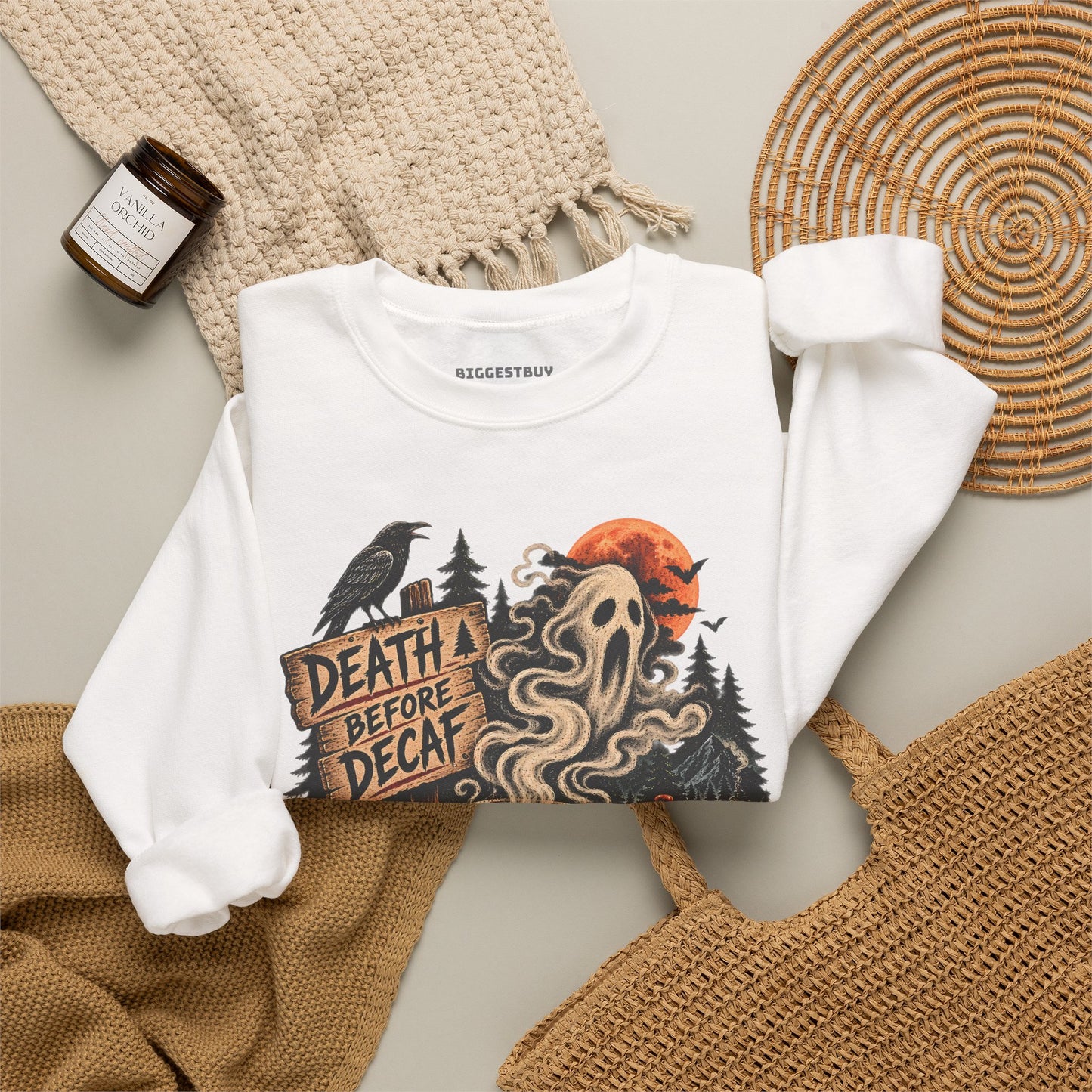 Death Decaf - Crewneck Sweatshirt