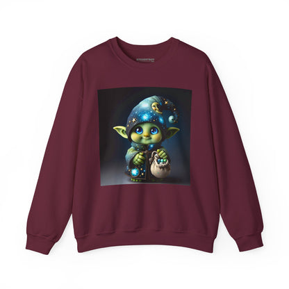 Genser | Unisex | Rund hals | Kraftig blanding | Fantasi | Skogsalv | Trollmann