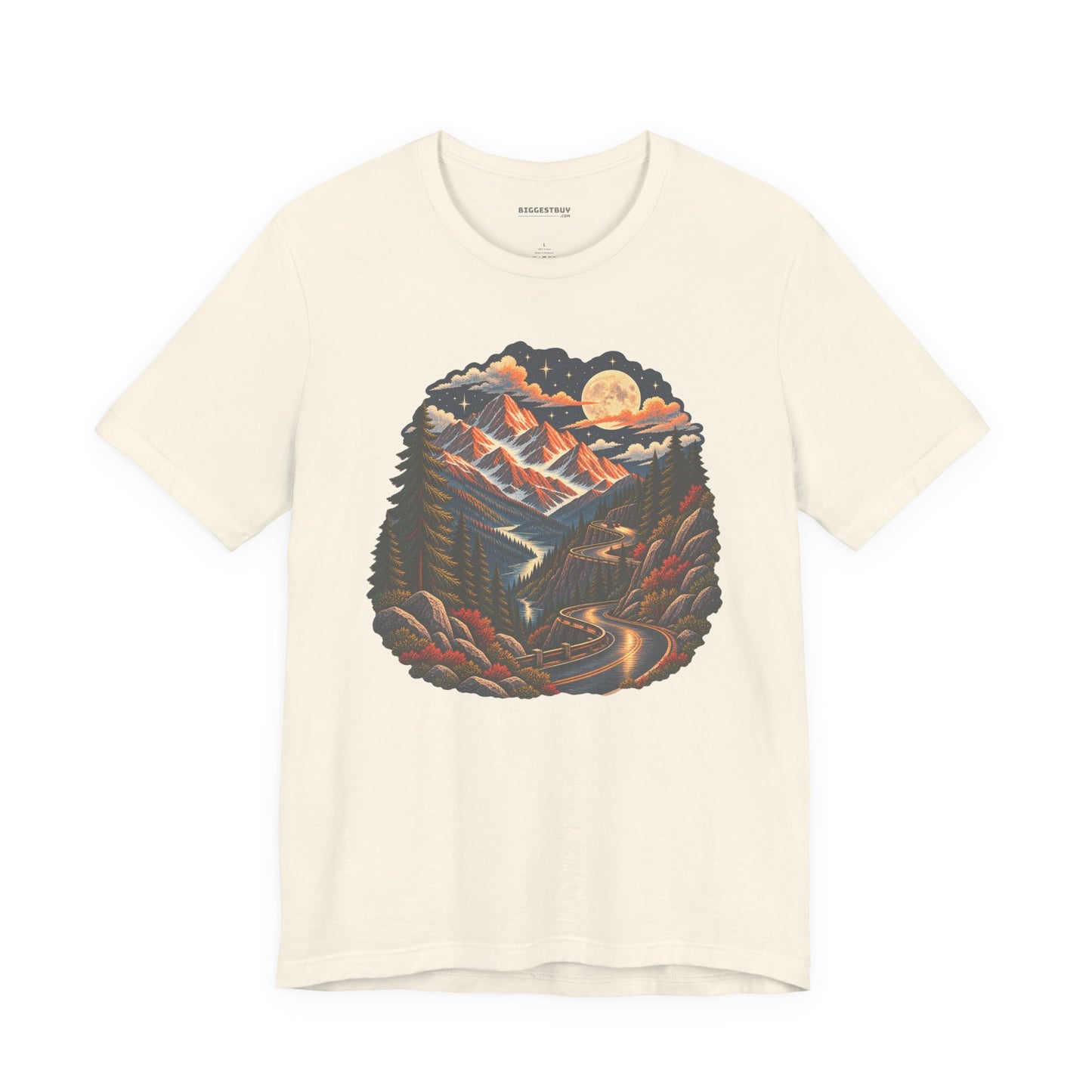 Moonlit Mountain - Classic Jersey Tee