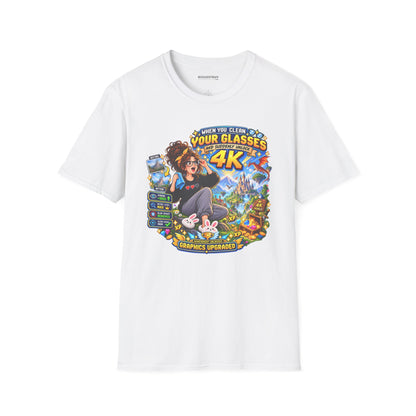 Glasses Galaxy - Softstyle T-Shirt