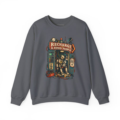 Social Recharge - Crewneck Sweatshirt