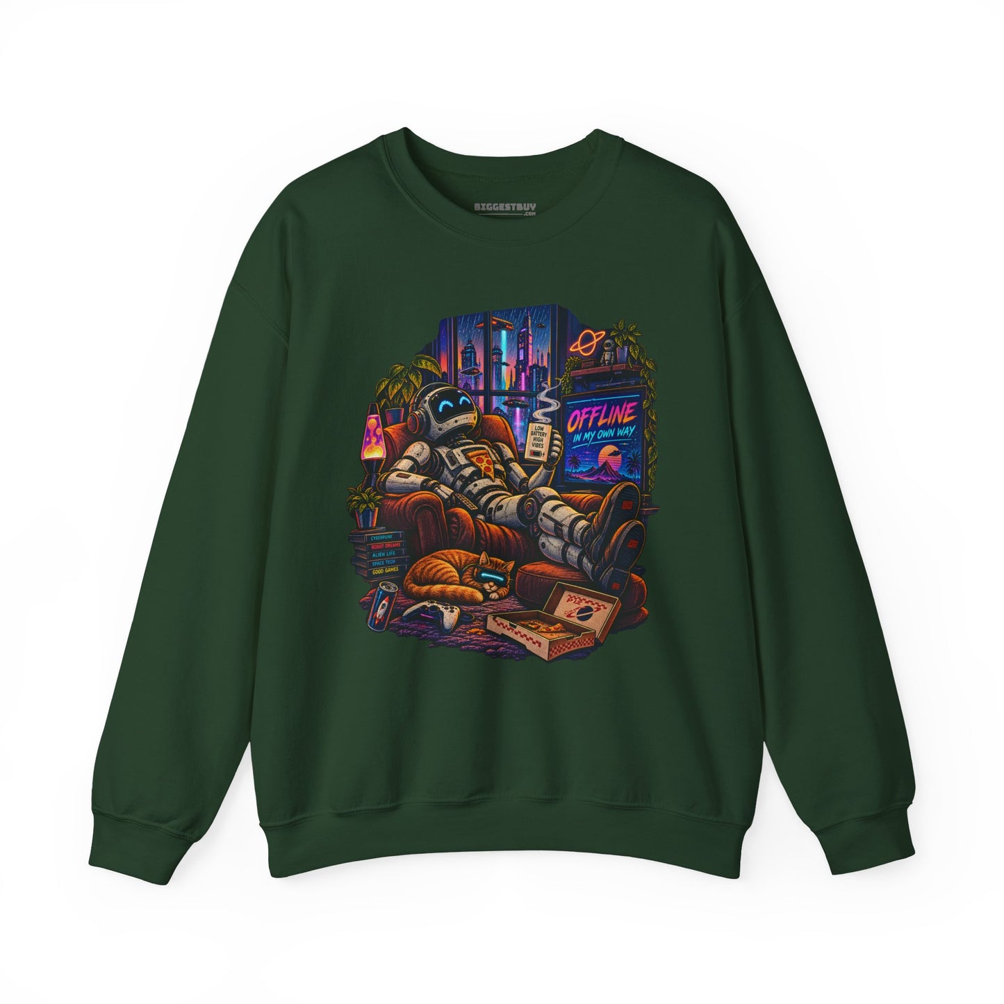 Offline Orbit - Crewneck Sweatshirt