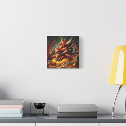Płótno | Matowy | Nordycka Mitologia | Fafnir | Smok