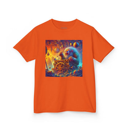 T-Shirt | Koszulka dziecięca | Ciężka bawełna | Mitologia Arktyczna | Mechanik Lodu