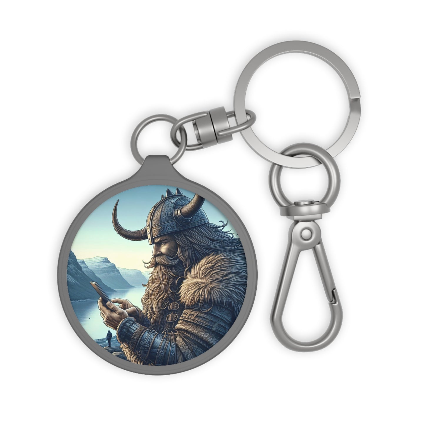 Round Keychain