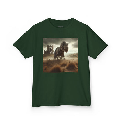Camiseta | Camiseta Infantil | Algodão Pesado | Ficção Dinossáurica | T-Rex Ancestral