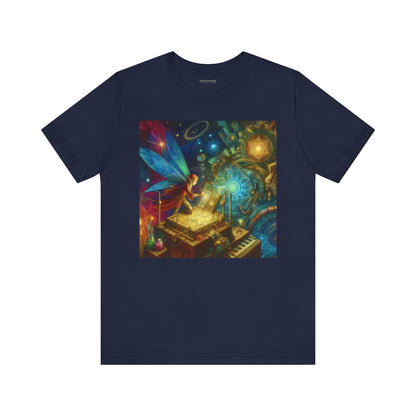 Tişört | Unisex | Jarse Tişört | Kısa Kollu | Elemental Fantezi | Silfler | Peri