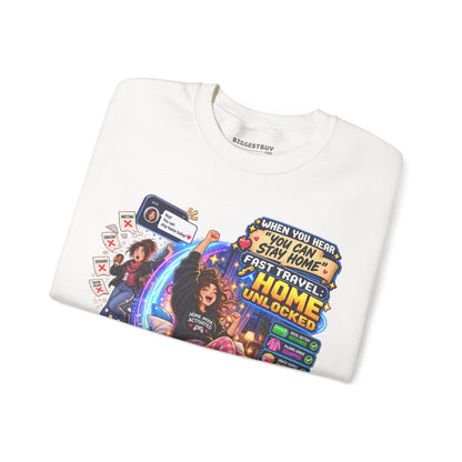 Quarantine Vibe - Crewneck Sweatshirt