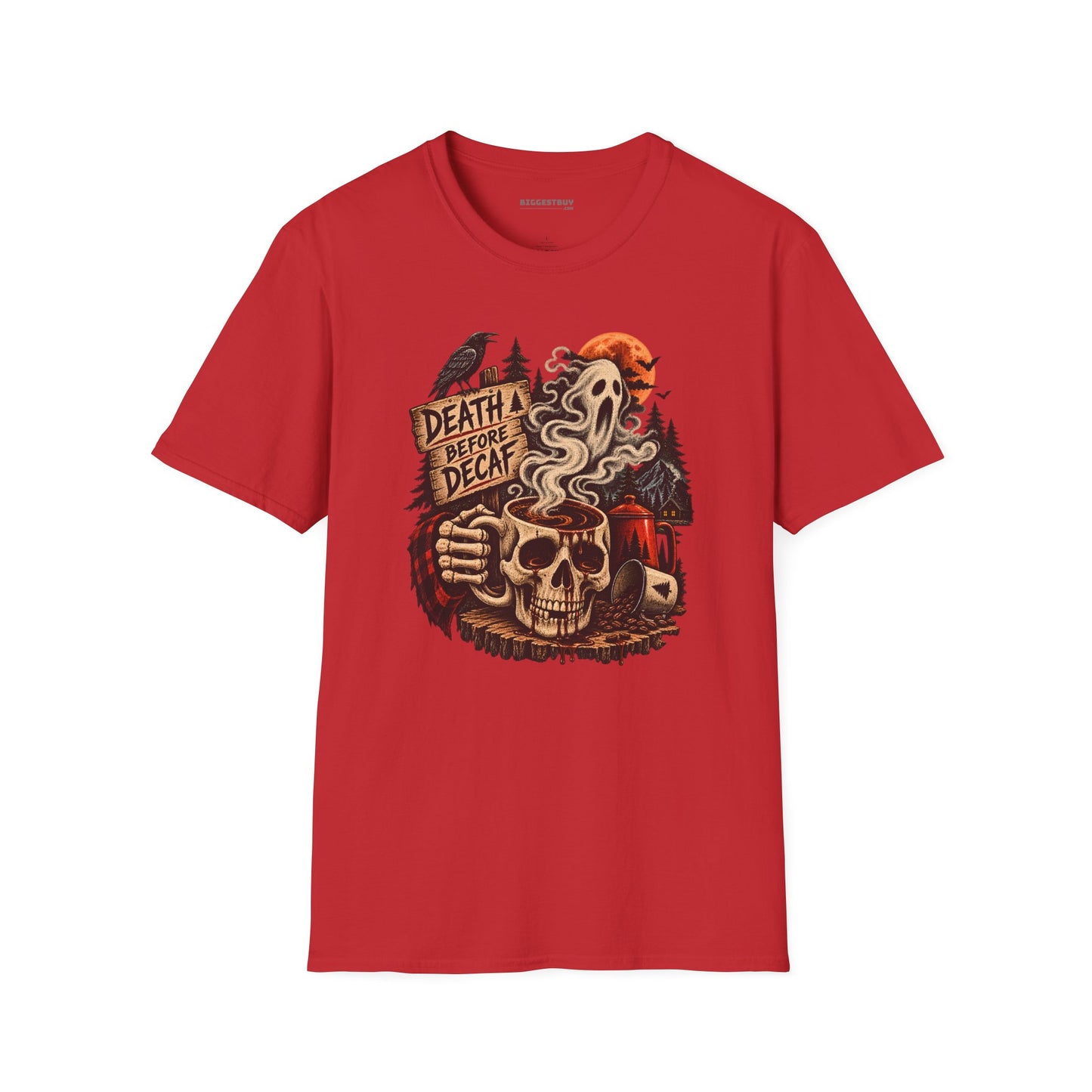 Death Decaf - Softstyle T-Shirt