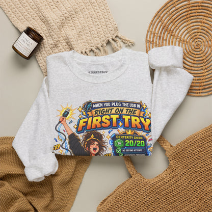 First Try - Crewneck Sweatshirt