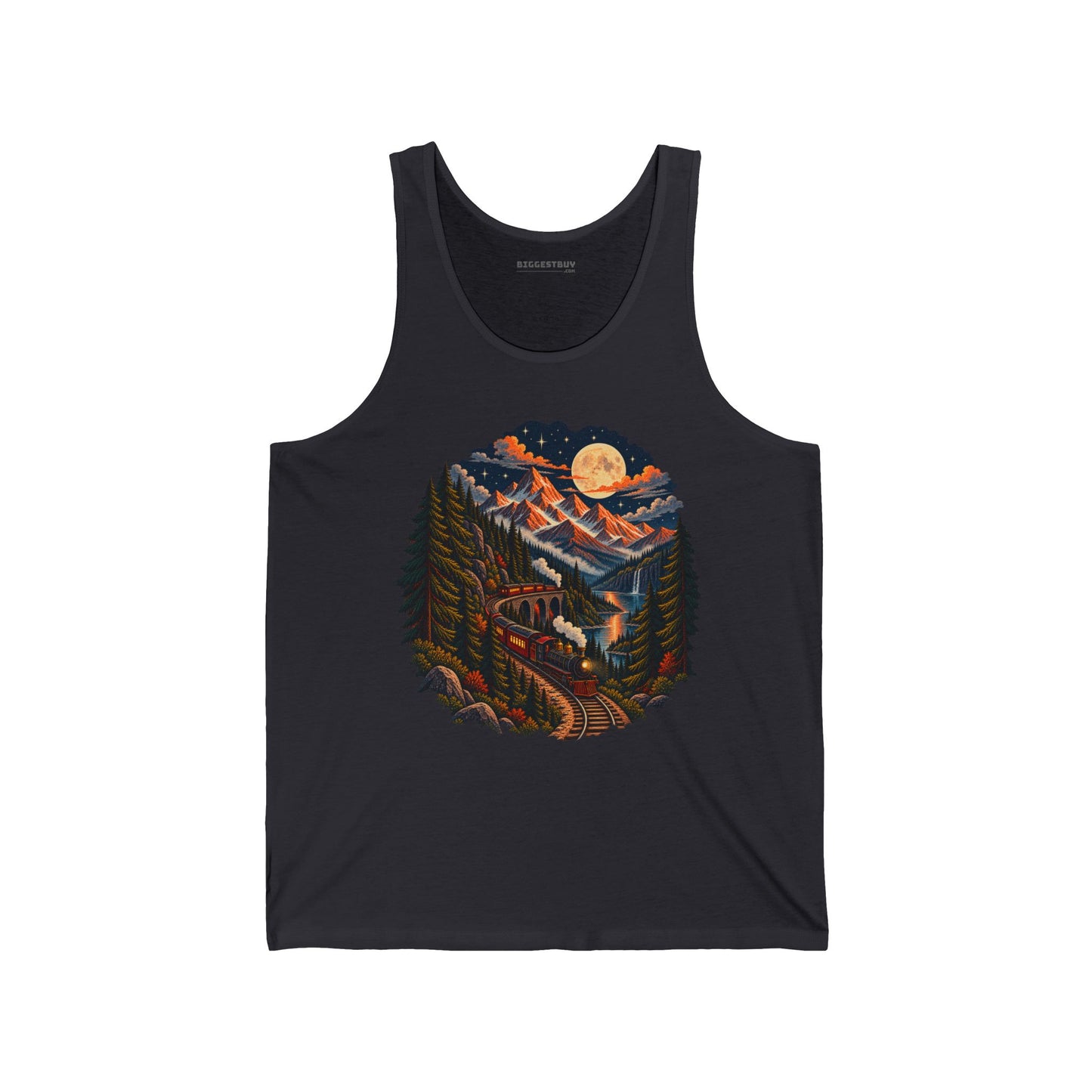 Midnight Rails - Jersey Tank Top