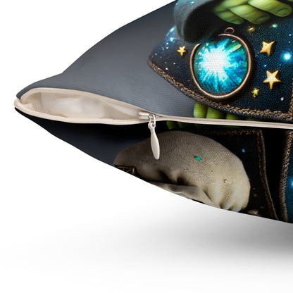 Pillow | Polyester | Square | Fantasy | Celestial Magic | Goblin