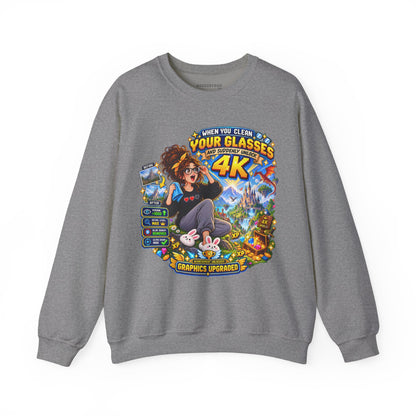 Glasses Galaxy - Crewneck Sweatshirt