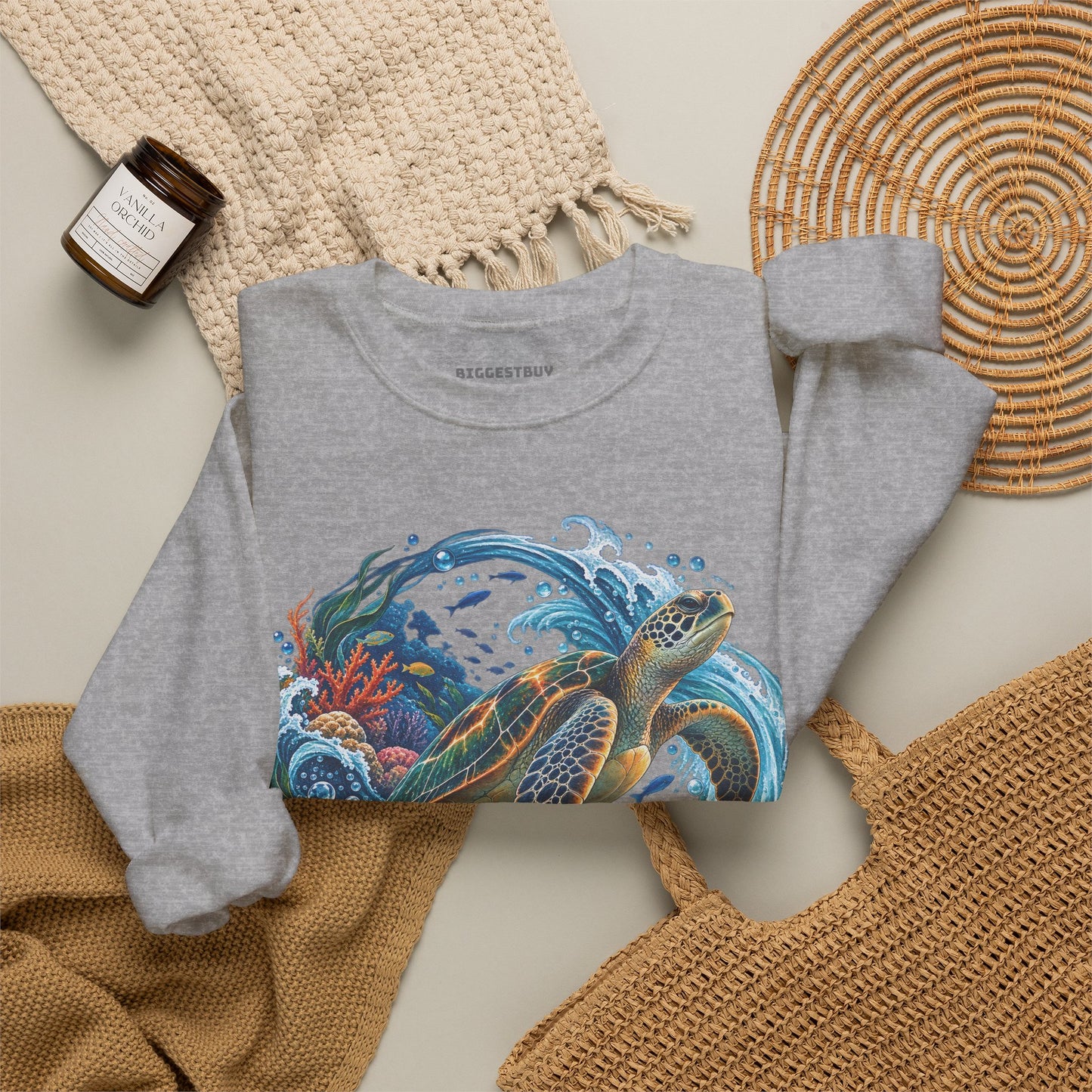 Sea Serenade - Crewneck Sweatshirt