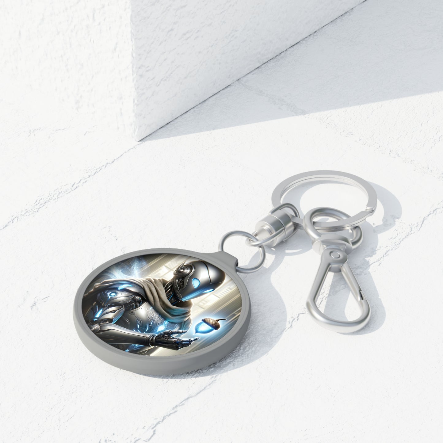 Round Keychain