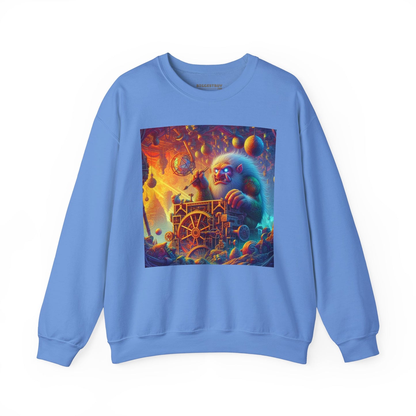 Bluza dresowa | Unisex | Okrągły dekolt | Gruba mieszanka | Mitologia Arktyczna | Mechanik Lodu
