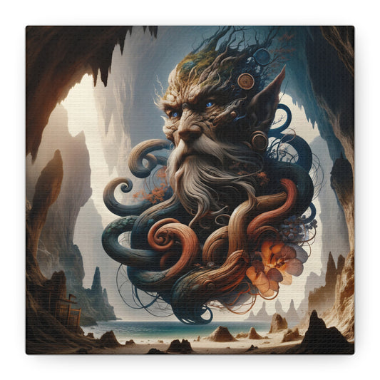 Tela | Fosco | Mitologia Marinha | Deus do Mar