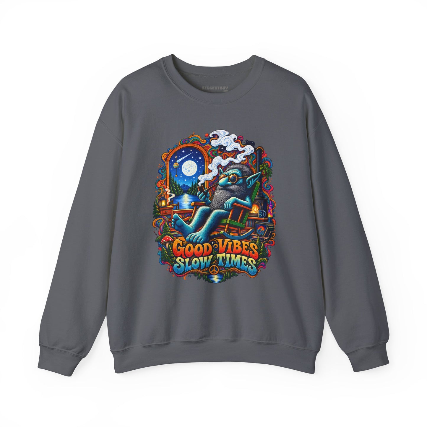 Slow Vibes - Crewneck Sweatshirt