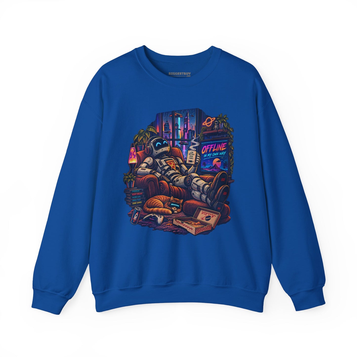 Offline Orbit - Crewneck Sweatshirt
