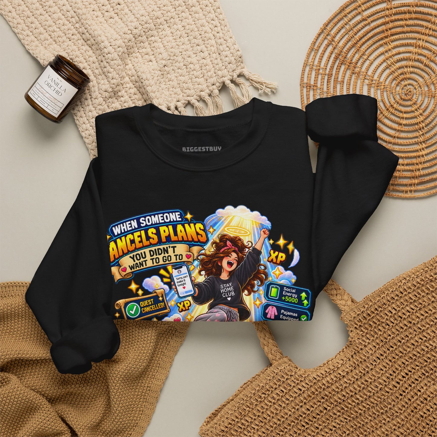 Pamphlet Punchline - Crewneck Sweatshirt