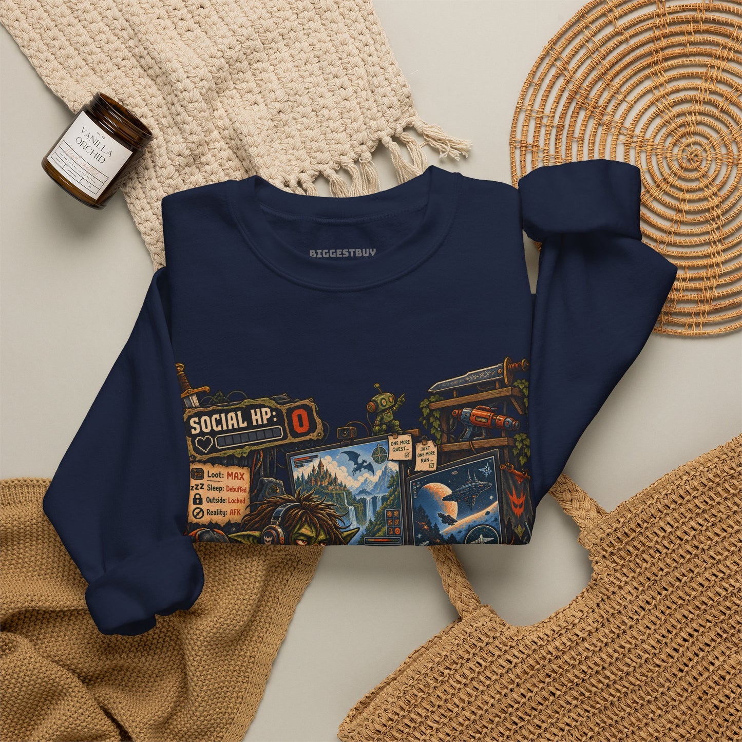 Social Zero - Crewneck Sweatshirt