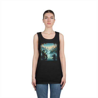 เสื้อกล้าม | ยูนิเซ็กส์ | ผ้าฝ้ายเนื้อหนา | แฟนตาซีสันติภาพ | ออร์คและคนแคระ