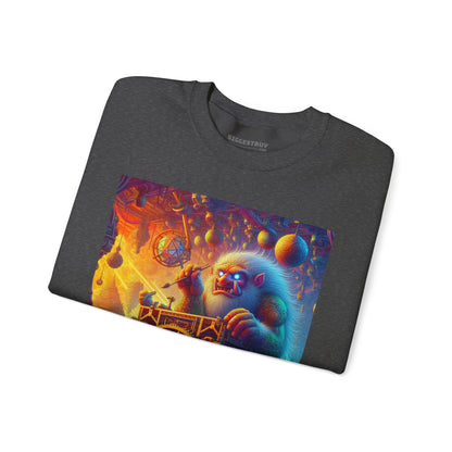 Bluza dresowa | Unisex | Okrągły dekolt | Gruba mieszanka | Mitologia Arktyczna | Mechanik Lodu