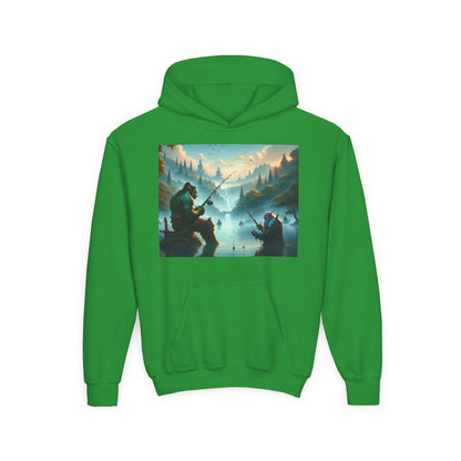 Sweat-shirt | Jeune | À capuche | Mélange épais | Fantaisie Interculturelle | Pêche