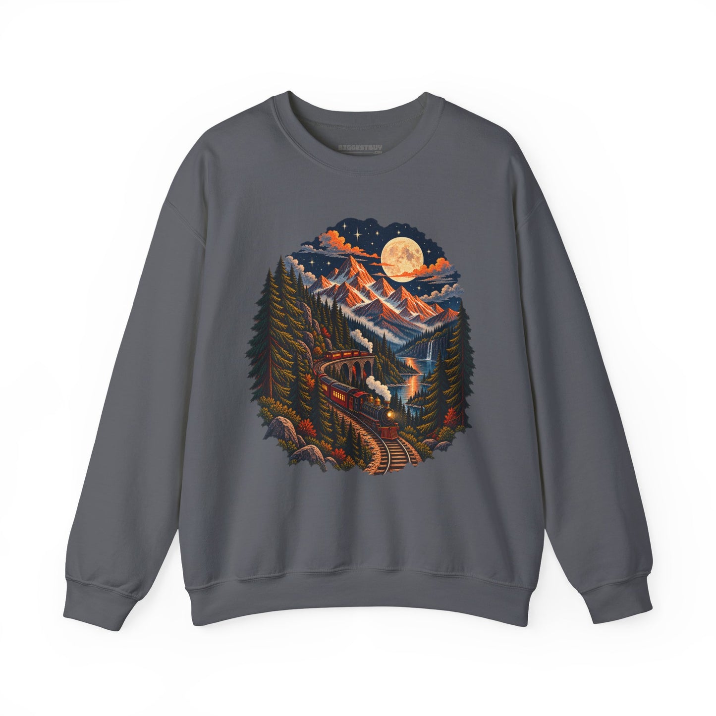 Midnight Rails - Crewneck Sweatshirt