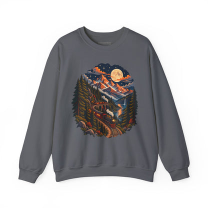 Midnight Rails - Crewneck Sweatshirt