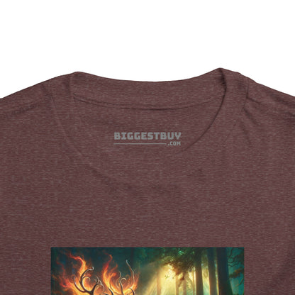 T-Shirt | Toddler Tee | Short Sleeve | Mystical Kirin | Forest Spirit Deer