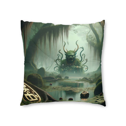 Pillow | Floor Pillow | Tufted | Square | Cosmic Horror | Eldritch | Cthulhu