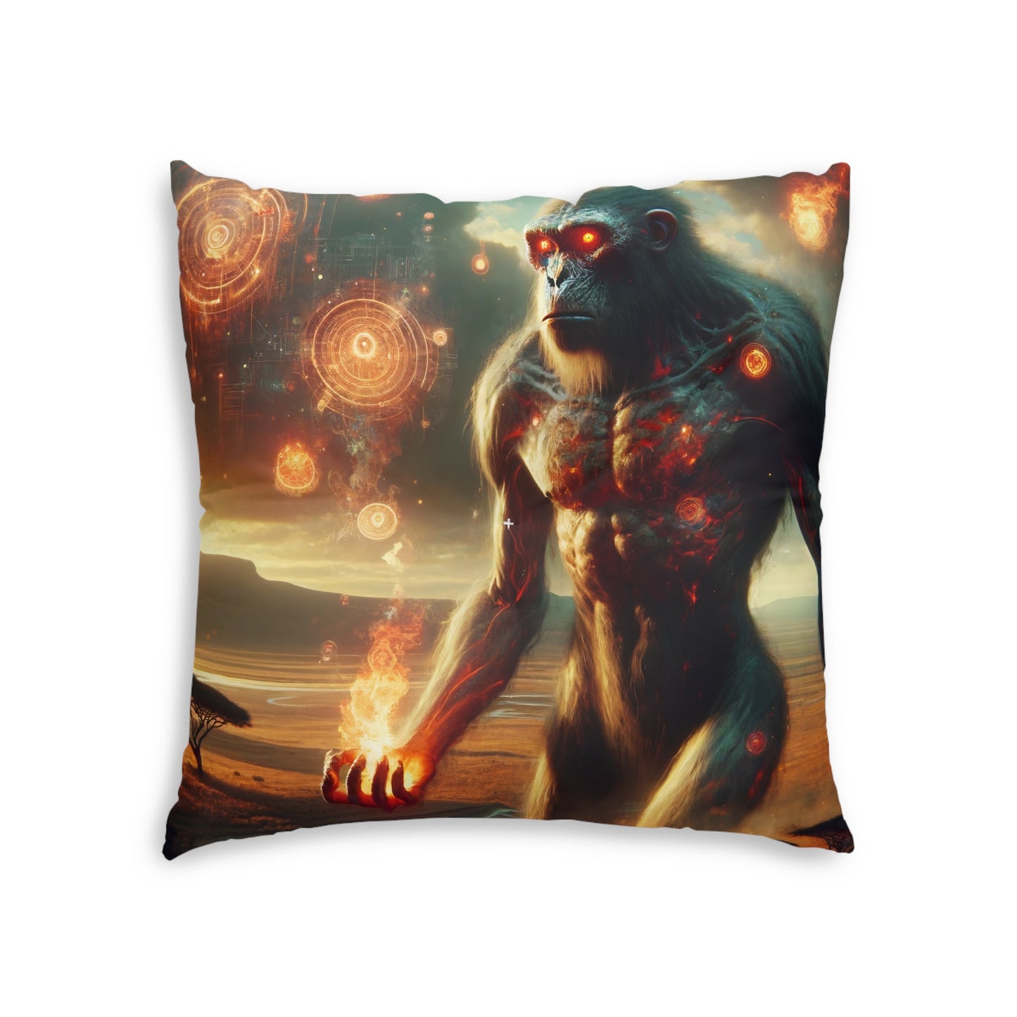 Bantal | Bantal Lantai | Berumbai | Persegi | Mitos Titan Api | Dewa Primordial