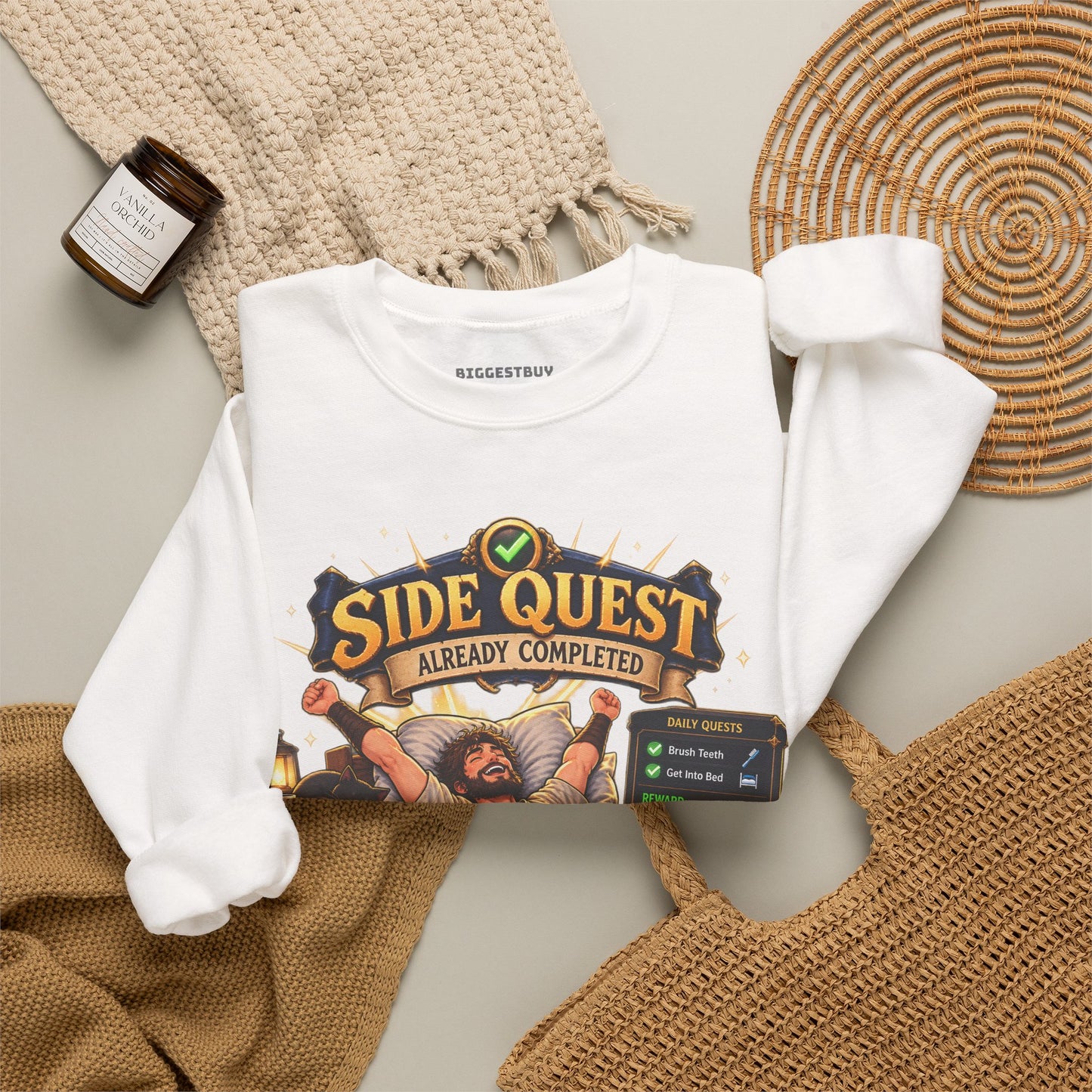 Quest Slumber - Crewneck Sweatshirt