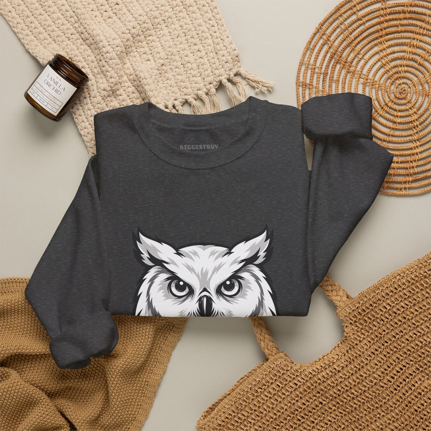 Owl Watch - Crewneck Sweatshirt