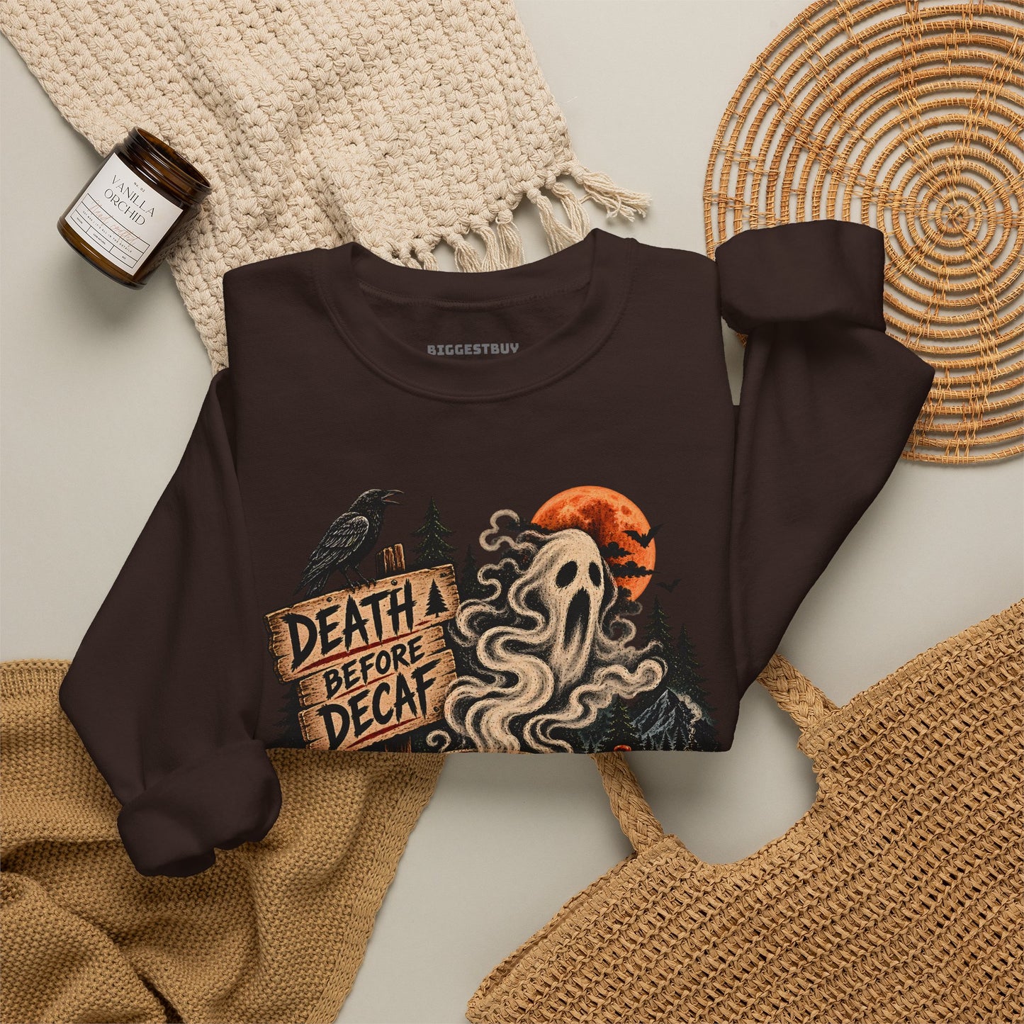 Death Decaf - Crewneck Sweatshirt